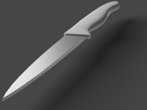 kitchen knifes Model 3D