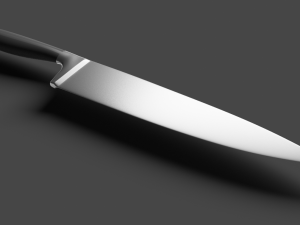 kitchen knifes Model 3D