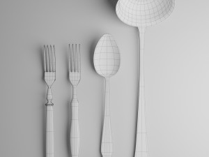 cutlery Model 3D