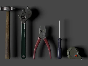 herramientas Modelo 3D