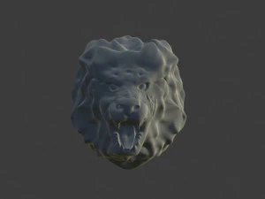 lion 3D Print Model