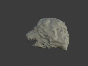 lion 3D प्रिंट मॉडल