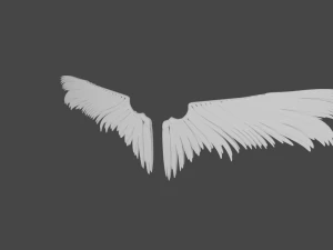 天使 3D 模型