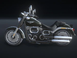 Harley davidson motorcycle 3D Model