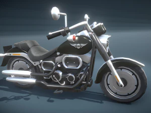 Harley davidson motorcycle 3D Model