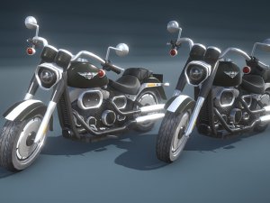 Harley davidson motorcycle Modelo 3D