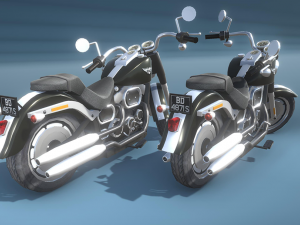 Harley davidson motorcycle Modelo 3D