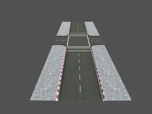 simple road model 3D Model