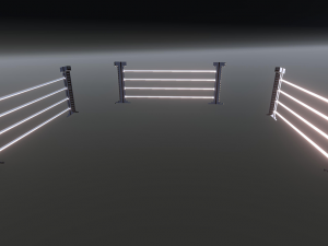 futuristic space props Model 3D