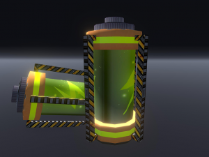 futuristic space props Model 3D