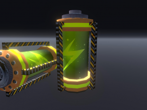futuristic space props Model 3D