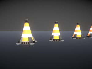 futuristic space props Model 3D