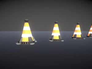 futuristic space props 3D Model