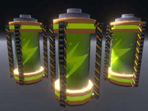 futuristic space props 3D Model