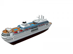 italian cruise 3D Model