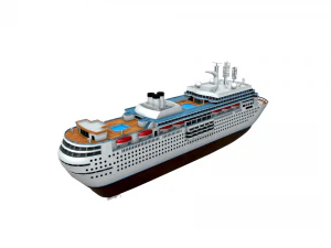 italian cruise 3D Model
