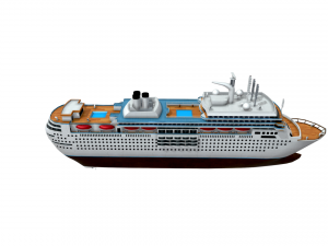 italian cruise 3D मॉडल