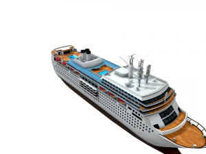 italian cruise 3D Model