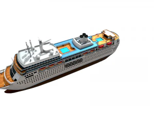 italian cruise 3D Model
