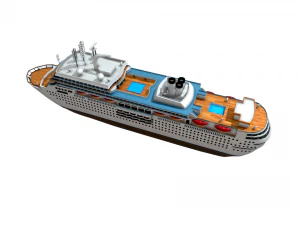 italian cruise 3D Model