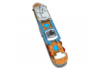 italian cruise 3D मॉडल