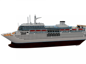 italian cruise 3D मॉडल
