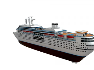 italian cruise 3D Model