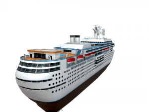 italian cruise 3D Model