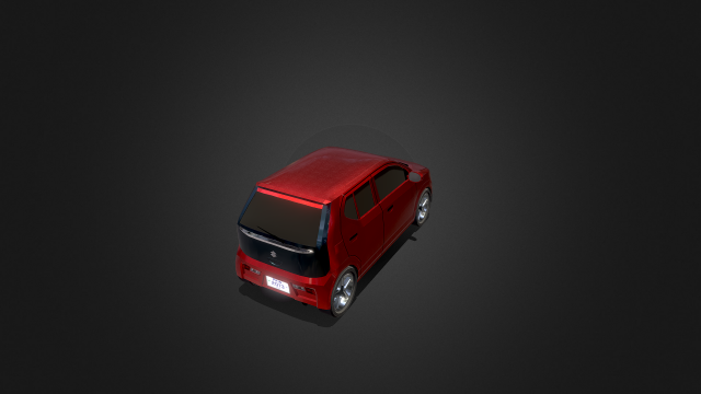 suzuki alto 660cc Modèle 3D .c4d .max .obj .3ds .fbx .stl .blend 