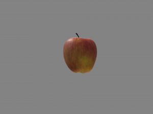 realistic apple Modello 3D
