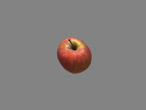 realistic apple Modello 3D