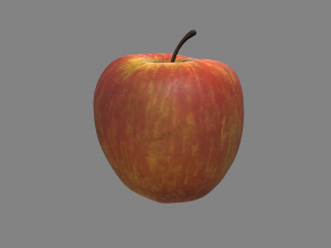 realistic apple Modello 3D