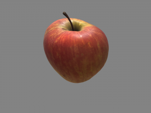realistic apple Modello 3D