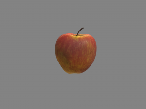 realistic apple Modello 3D