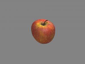realistic apple Modello 3D