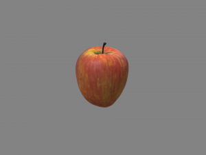 realistic apple Modello 3D
