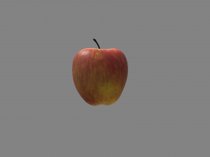 realistic apple Modello 3D