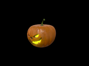 halloween pumpkin head vol 1 Modelo 3D
