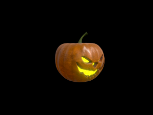 halloween pumpkin head vol 1 Modelo 3D