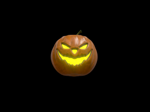 halloween pumpkin head vol 1 Modelo 3D