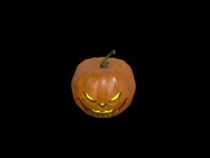 halloween pumpkin head vol 1 Modelo 3D