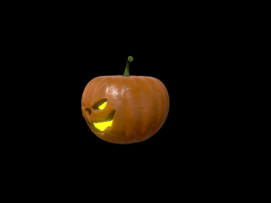 halloween pumpkin head vol 1 Modelo 3D
