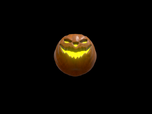 halloween pumpkin head vol 1 Modelo 3D
