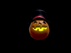 halloween pumpkin head vol 2 3D Model