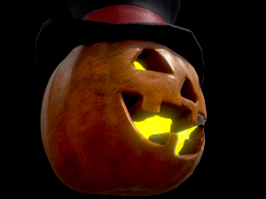 halloween pumpkin head vol 2 3D Модель