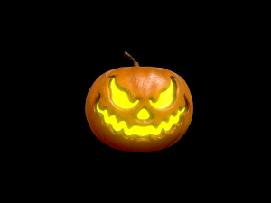halloween pumpkin head vol 3 3D Модель