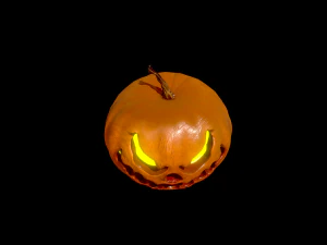 halloween pumpkin head vol 3 3D Model
