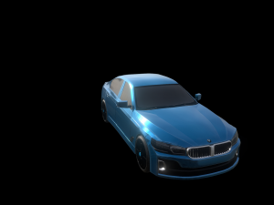 sedan g60 5 series hybrid sedan 3D 모델