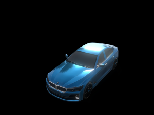 sedan g60 5 series hybrid sedan 3D 모델