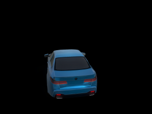 sedan g60 5 series hybrid sedan 3D 모델